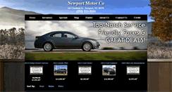 Desktop Screenshot of newportmotorco.com